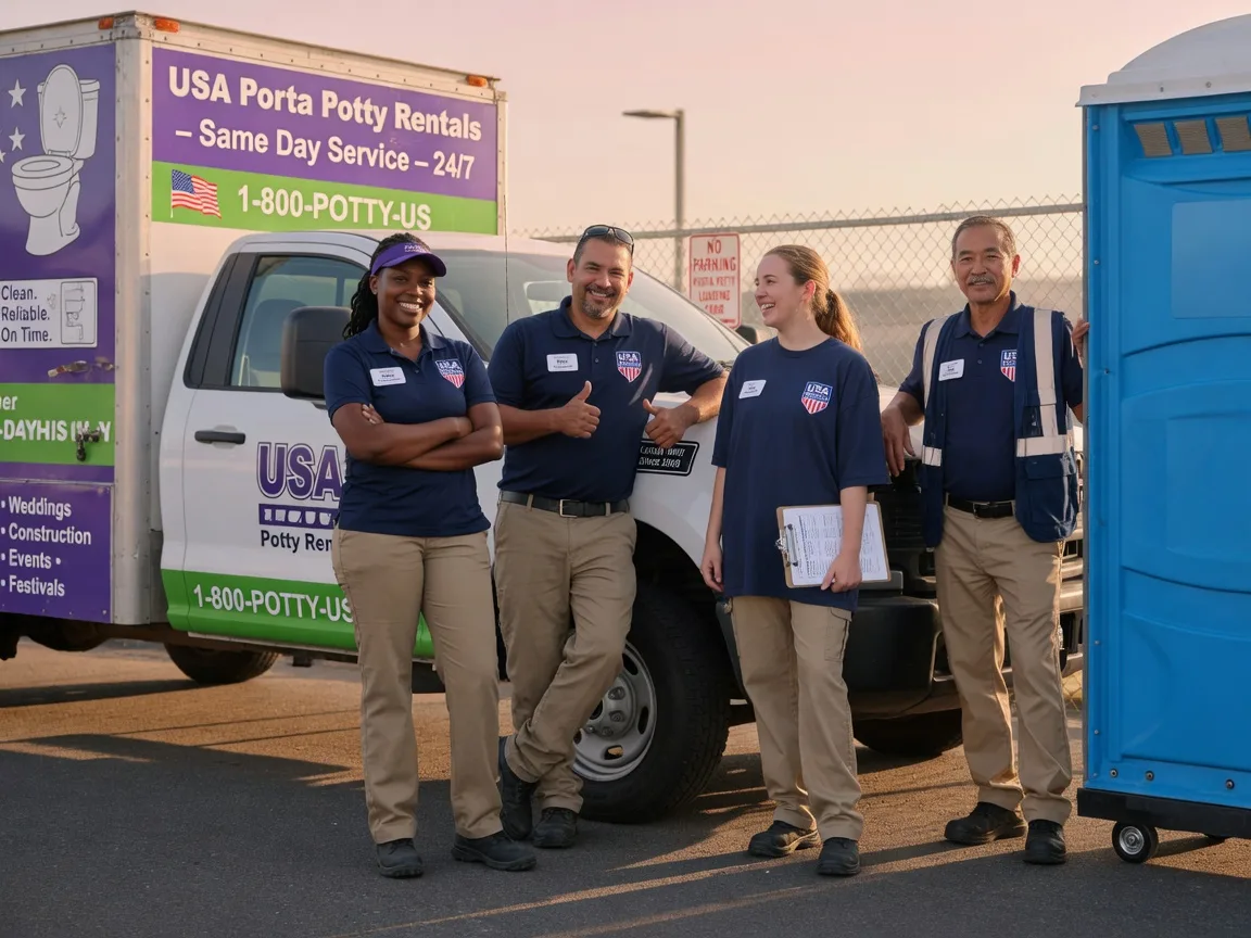 Porta Potty Rental company in San Andreas, CA